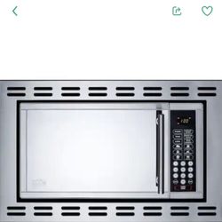 Summit OTR24 Built In Microwave