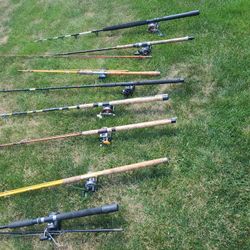 Salmon And Halibut rods And Reels