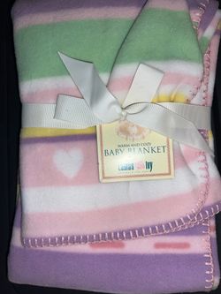 New. Soft fleece blanket