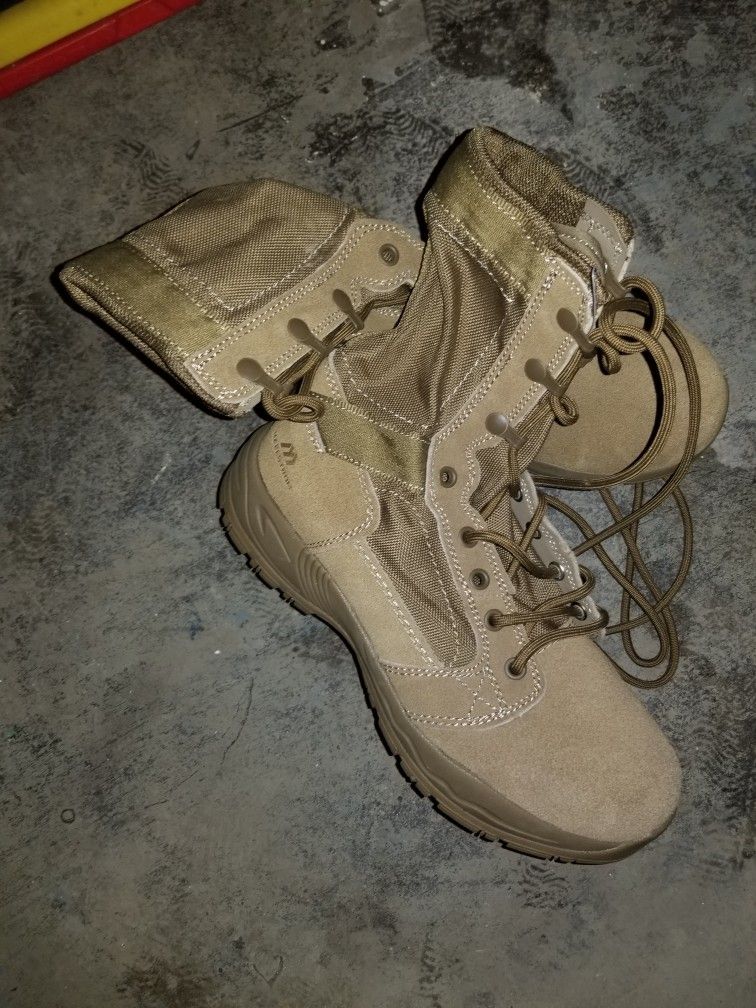 Maelstrom Military Lite Men's 7.5'' Coyote Brown Military Boot AR 670-1 Compliant

