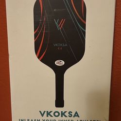 New Pickleball Paddle. Carbon. Great For Beginners 