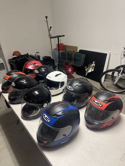 Motorcycle helmets