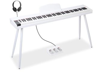 Brand new white electric piano
