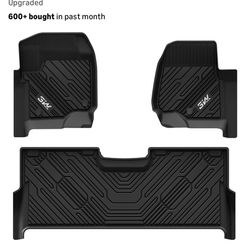 3W Floor Mats Fit for Ford F250 F350 F450 F(contact info removed)-2025 2026