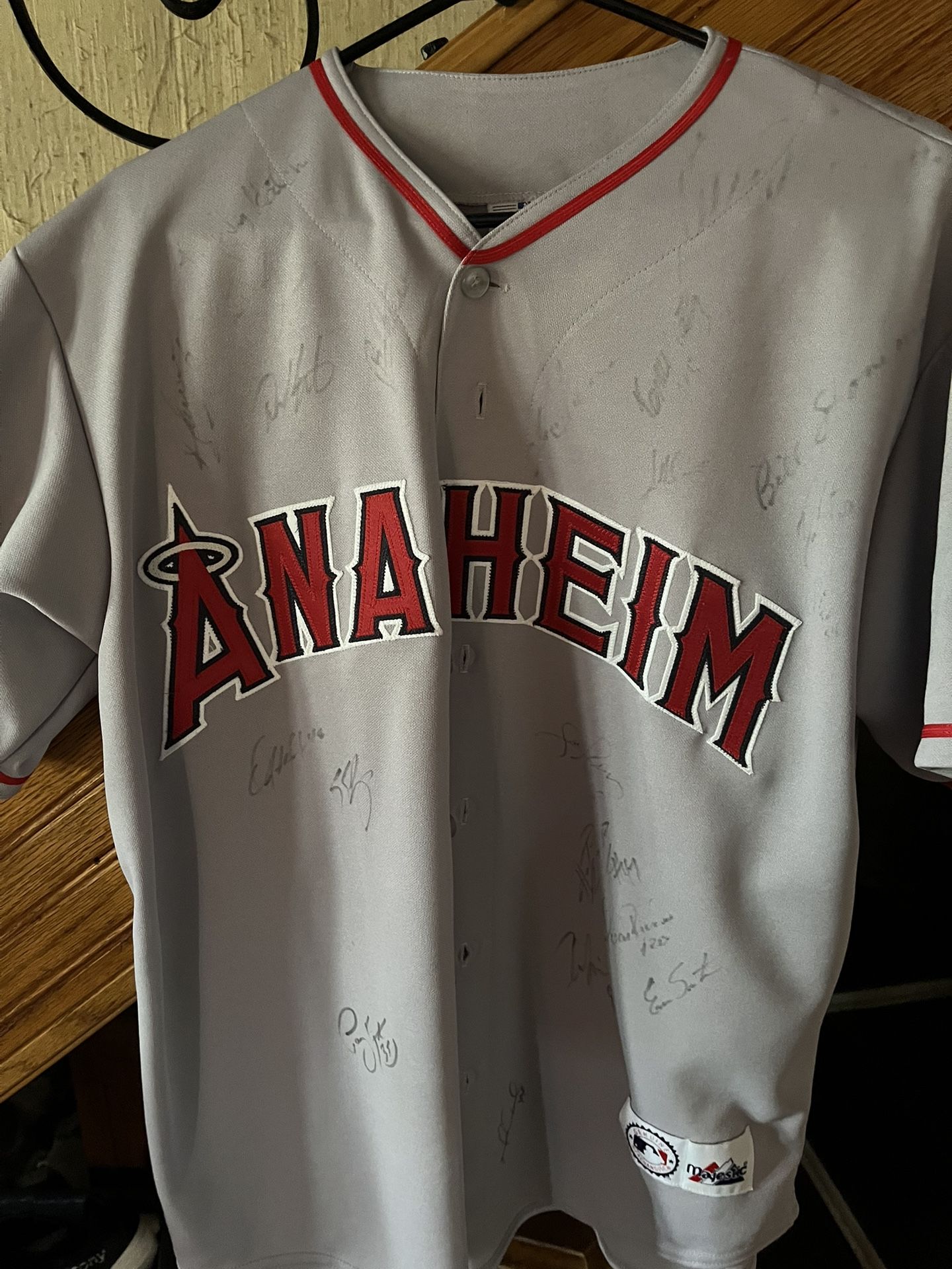 Anaheim Angels Blank No Player Jersey