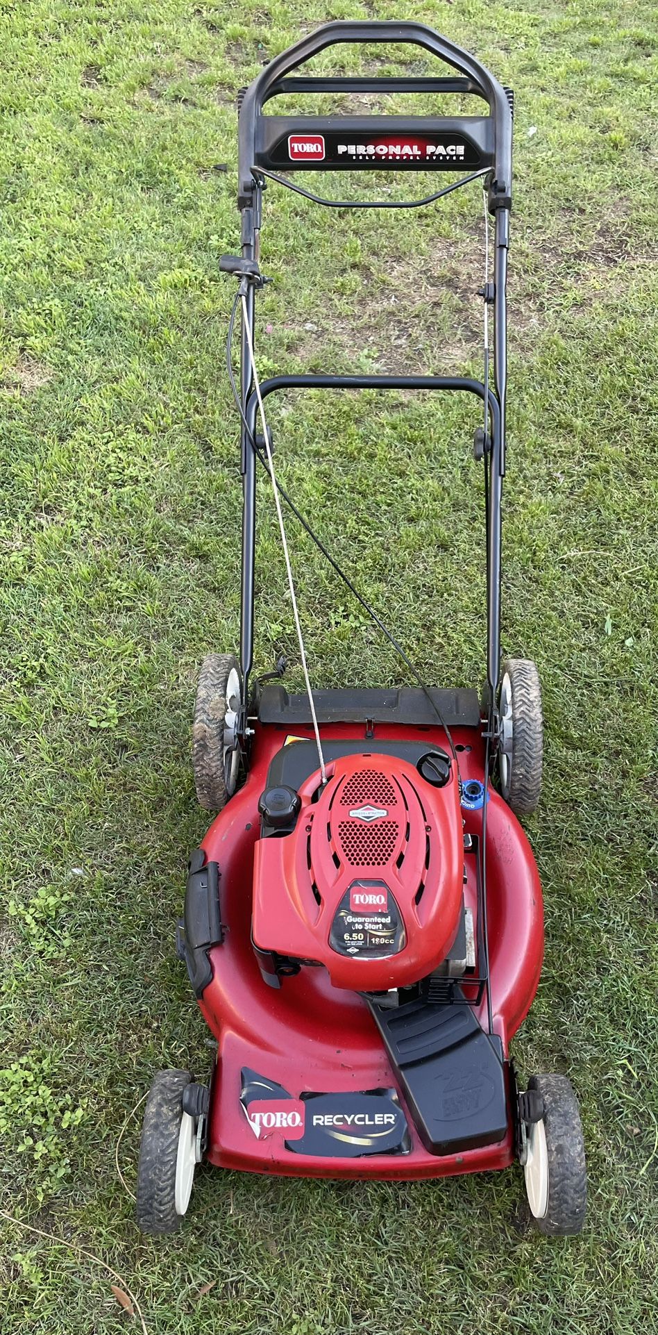 Toro- Self Propelled Lawn Mower: Runs and Cuts Good-$179.99