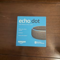 Echo Dot unopened Amazon Dot