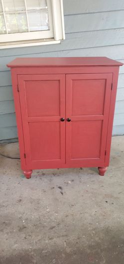 Red cabinet