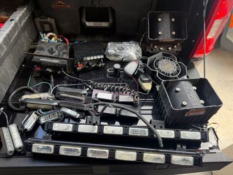 Police lighting and equipment