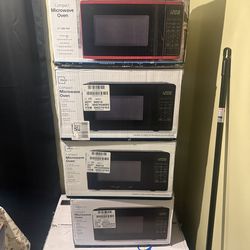 Brand new microwaves