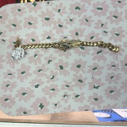 14k Gold Bracelet San Judas