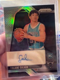 Tidjane Salaün Panini Prizm RC Auto Card