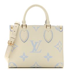 Louis Vuitton Ondergo PM Latte/Candy Blue