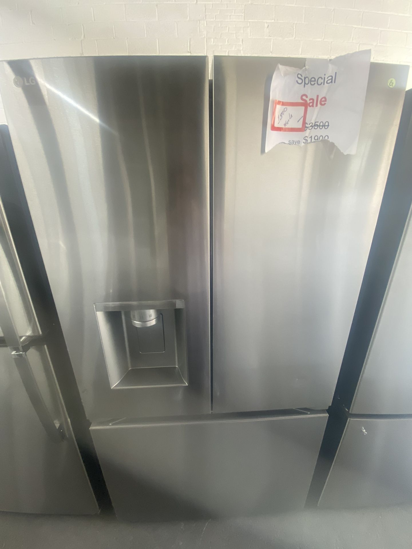 Brand New Silver Refrigerator