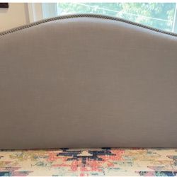 Full/Queen Upholstered Headboard & Bed frame