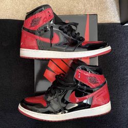 Air Jordan 1 Patent Leather Breds Size 12 Men