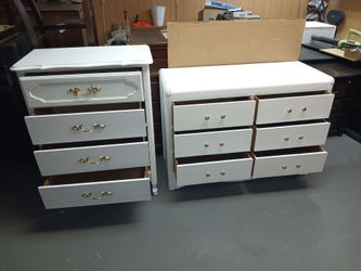 TWO DRESSERS solid wood