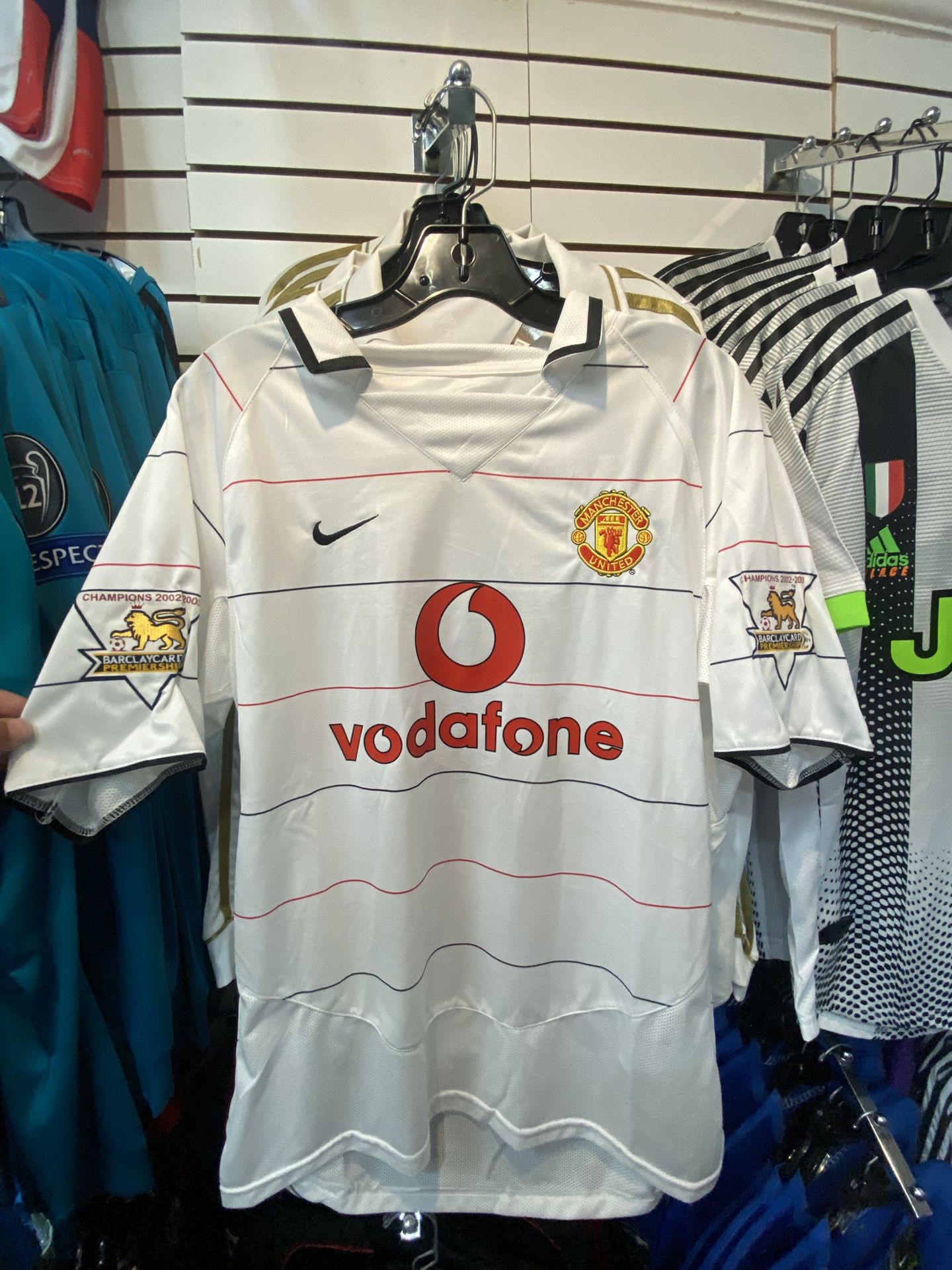 Cristiano Ronaldo Retro Manchester United Soccer Jersey