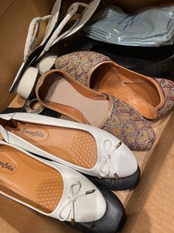 6 pairs of shoes size 8