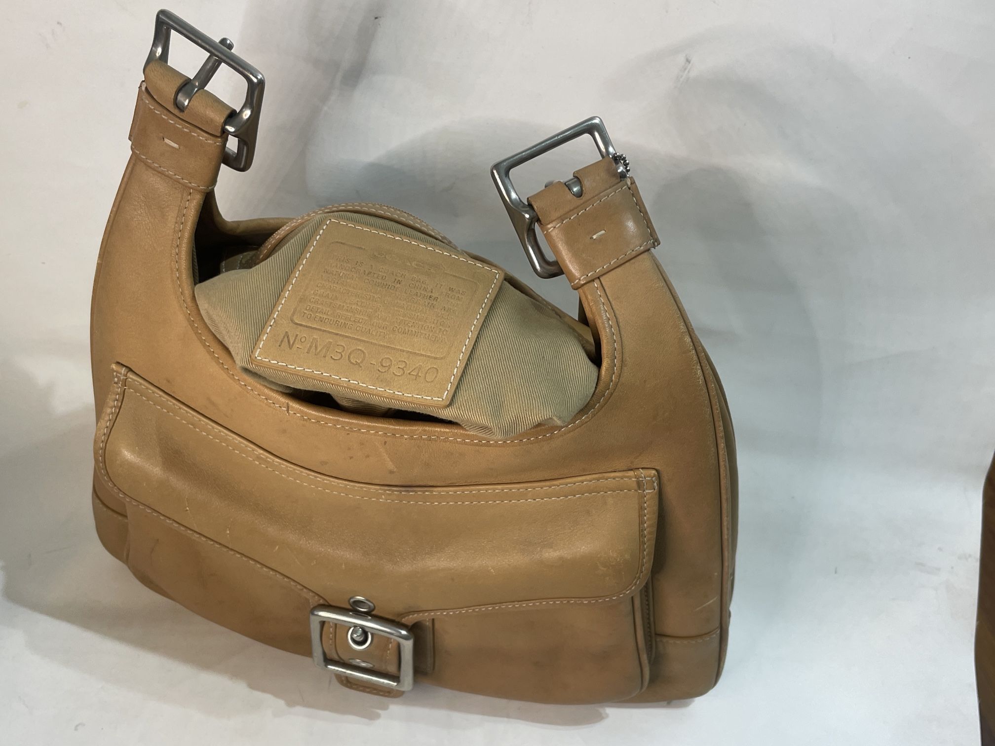 Coach Legacy Satchel In Camel