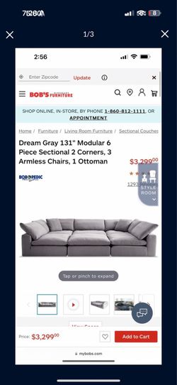 Bobs Cloud couch
