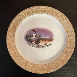 Foz Do Iguacu Designer Plate From Brazil