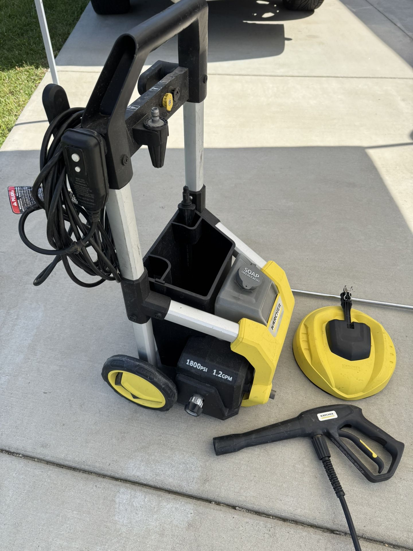 Karcher Electric 1800 Psi Pressure Washer