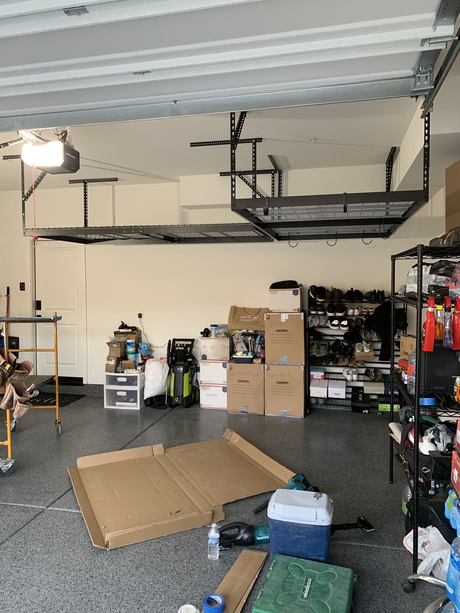 SafeRacks Overhead Garage Storage Rack $290 Each Installed