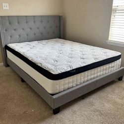 Elegance Beds Frames All Sizes King Queen Twin Full Available 