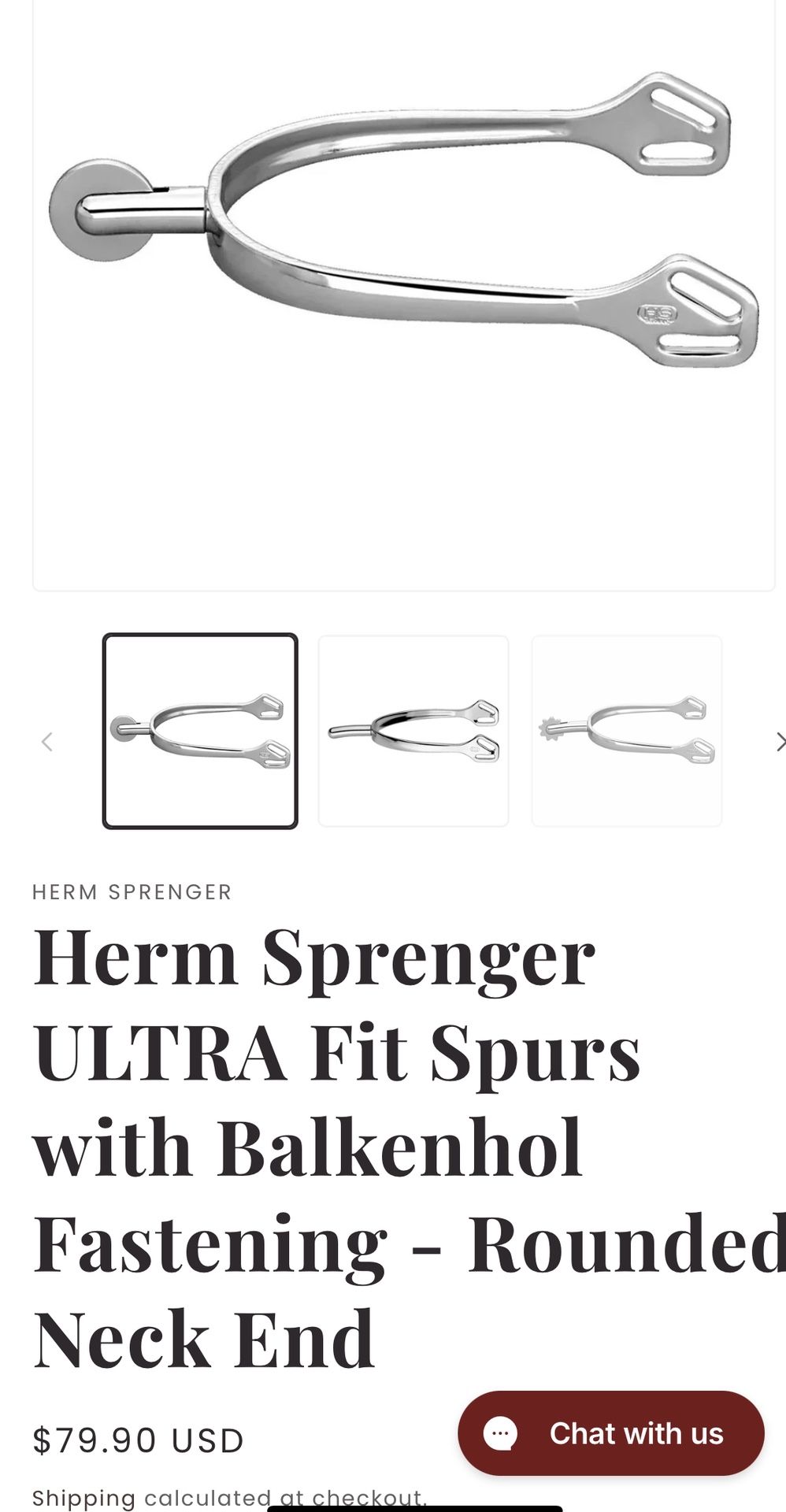 Equestrian Spurs
