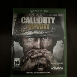 Call Of Duty WW2 And Elden Ring For Xbox One