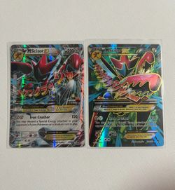 Pokemon Scizor Mega EX lot of 2