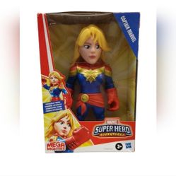 2019 Hasbro Marvel Super Hero Adventures Mega Mighties Captain Marvel