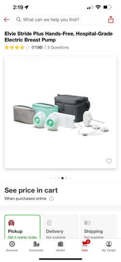 Breast Pump - Elvie Stride Plus Hands Free