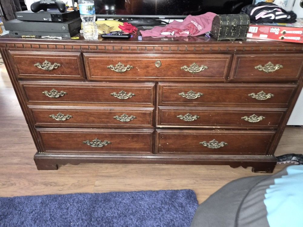 Cherry Wood Dresser