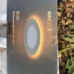 Led outdoor/indoor 6’  lights luces outdoor Dimmable 5 colors ultra thin