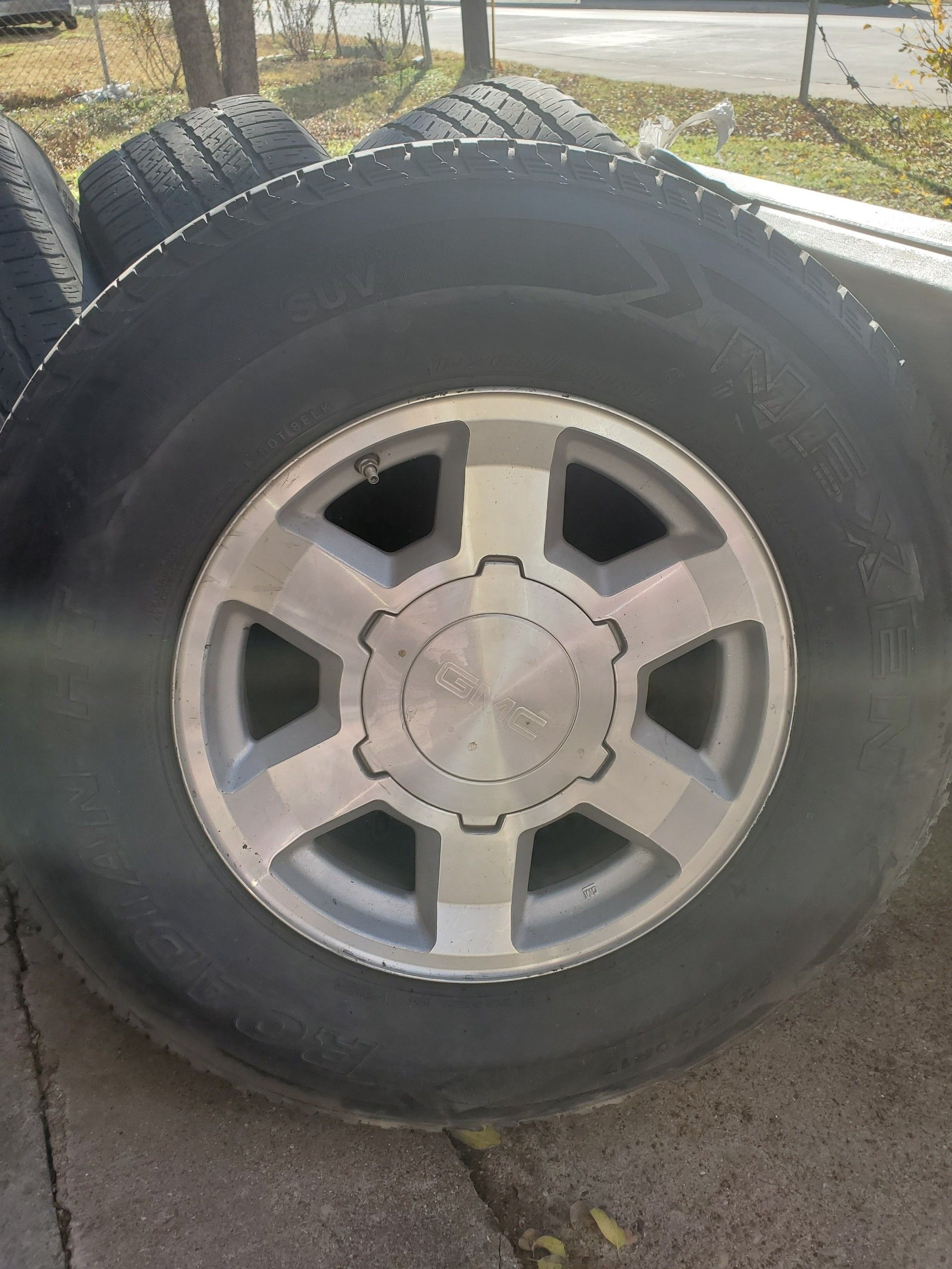 17in gmc factory rims