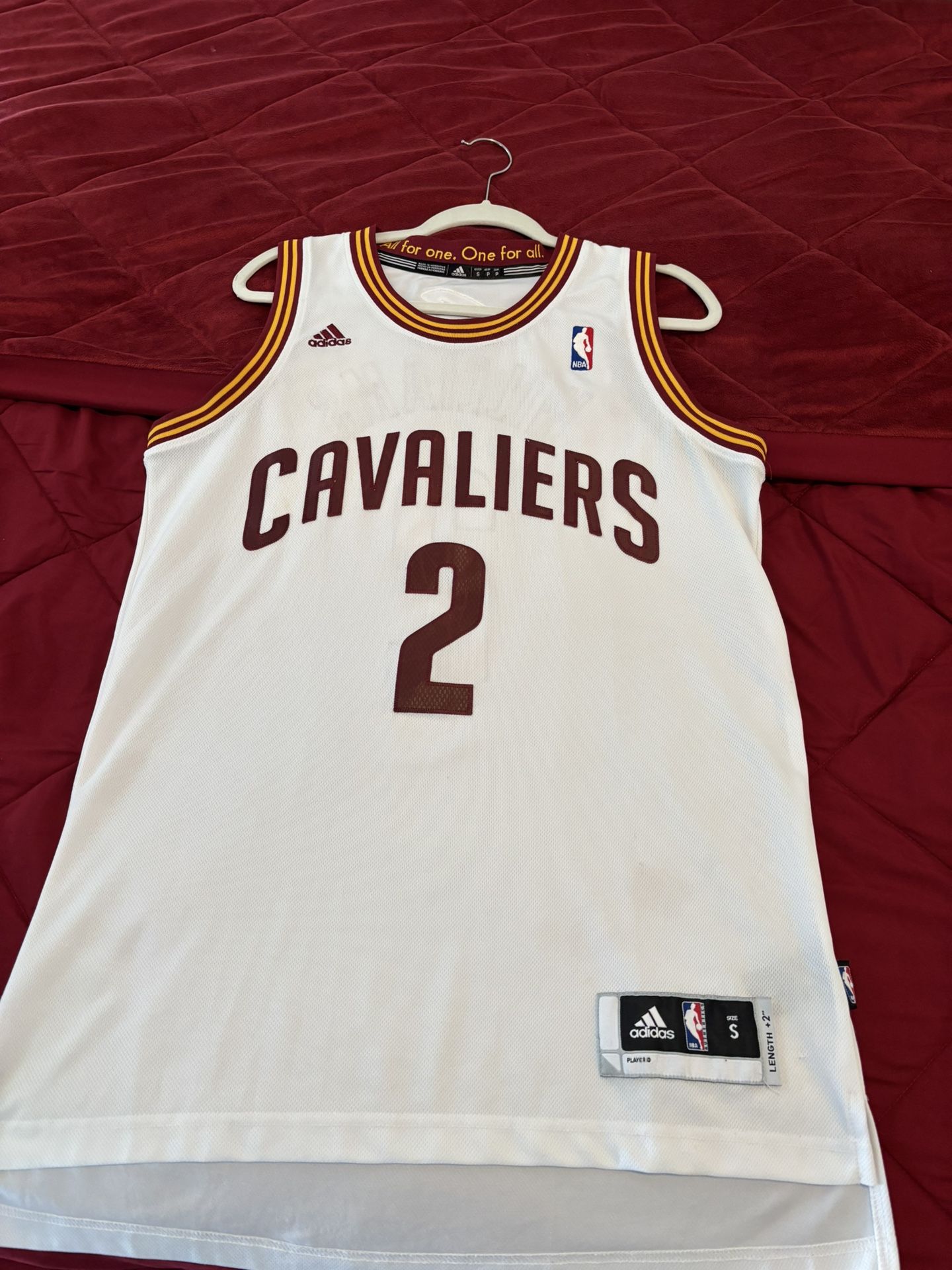 Rare Mo Williams Jersey Men’s Small Cleveland Cavaliers Cavs White NBA Basketball Adidas