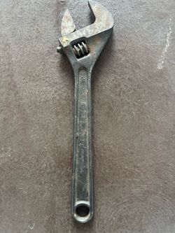 Vintage Proto 12" Adjustable Wrench USA Professional