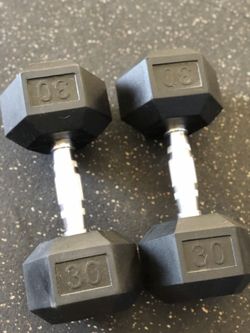 Dumbells Hex 30lbs
