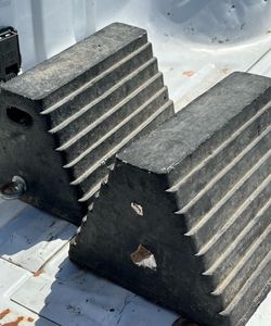 Pair of Rubber Cholks