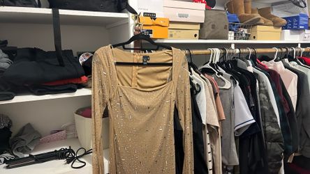 Nude Short Dress