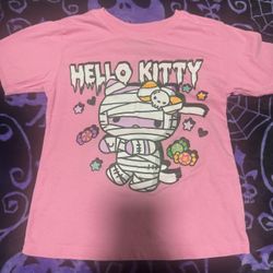 Hello Kitty Halloween Mummy Kids T-Shirt