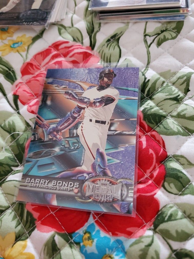 Barry Bonds Baseball Cards Lot 