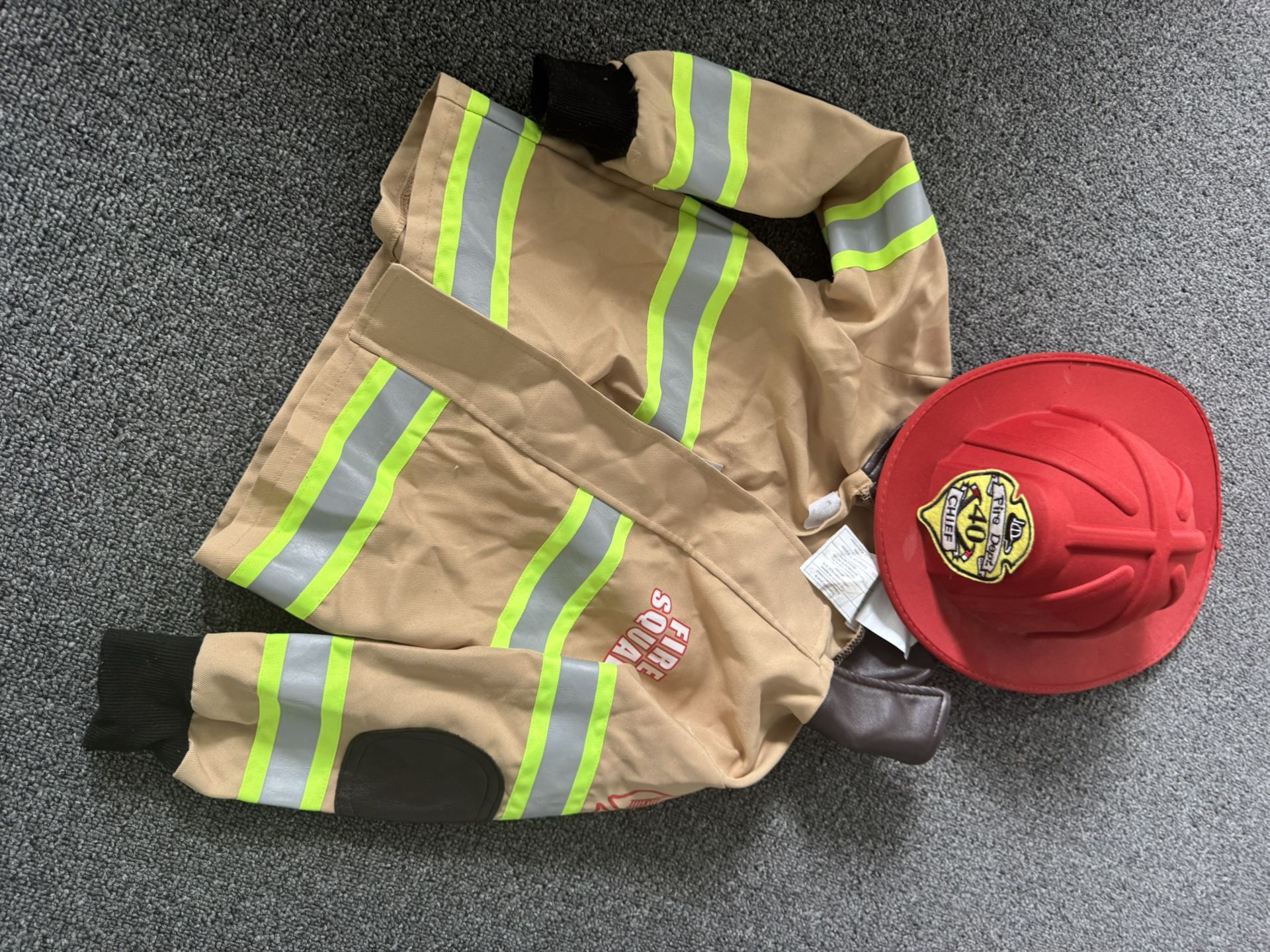 Kids Fireman costume 2-4T