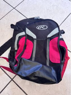 Boys baseball backpack