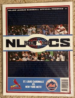 2006 Mets NLCS  program