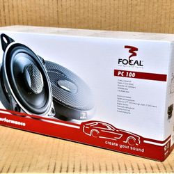 Focal Performance Series 4" Polyglass 2-Way Coaxial Speaker System 100 Watts PC 100 🚨 Payment Options Available 🚨 No Credit Needed 🚨