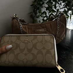 Coach Wallet And Shoulder Bag