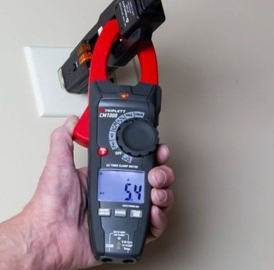 Triplett Professional 1000 Amp True RMS Inrush Clamp Meter